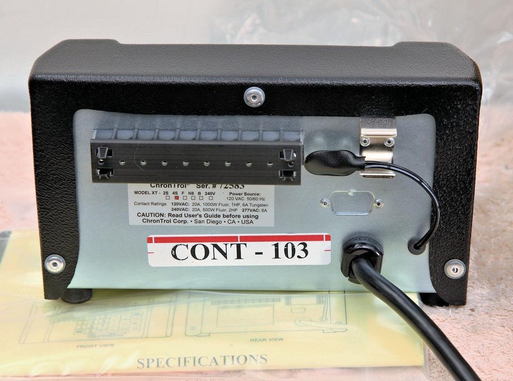 ChronTrol XT-4S Table Top Programmable Timer NOS Cron Trol