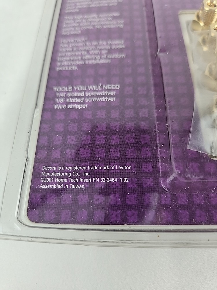 Wall Mounted Speaker Connector