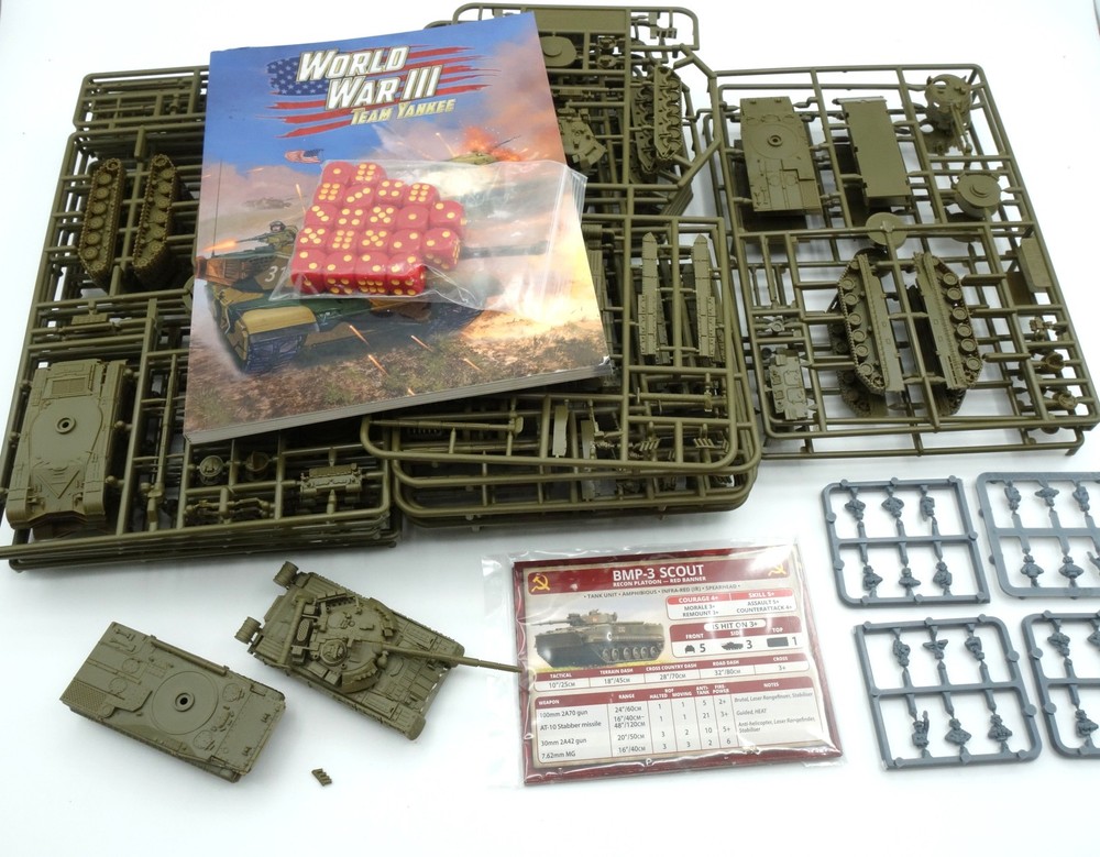 Soviet Forces [x1]  [World War III Team Yankee] On Sprue