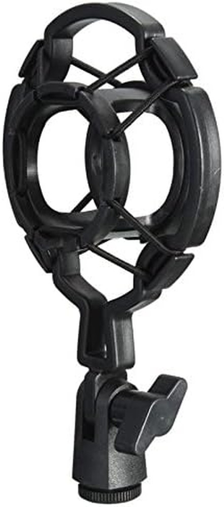 ThtRht 2 Pack Microphone Shock Mount Clip Universal Mic Mounts black