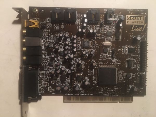 Creative ct4760, pci, sound blaster live!