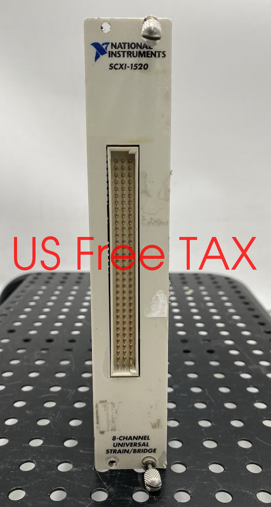NATIONAL INSTRUMENTS SCXI-1520 Tested intact