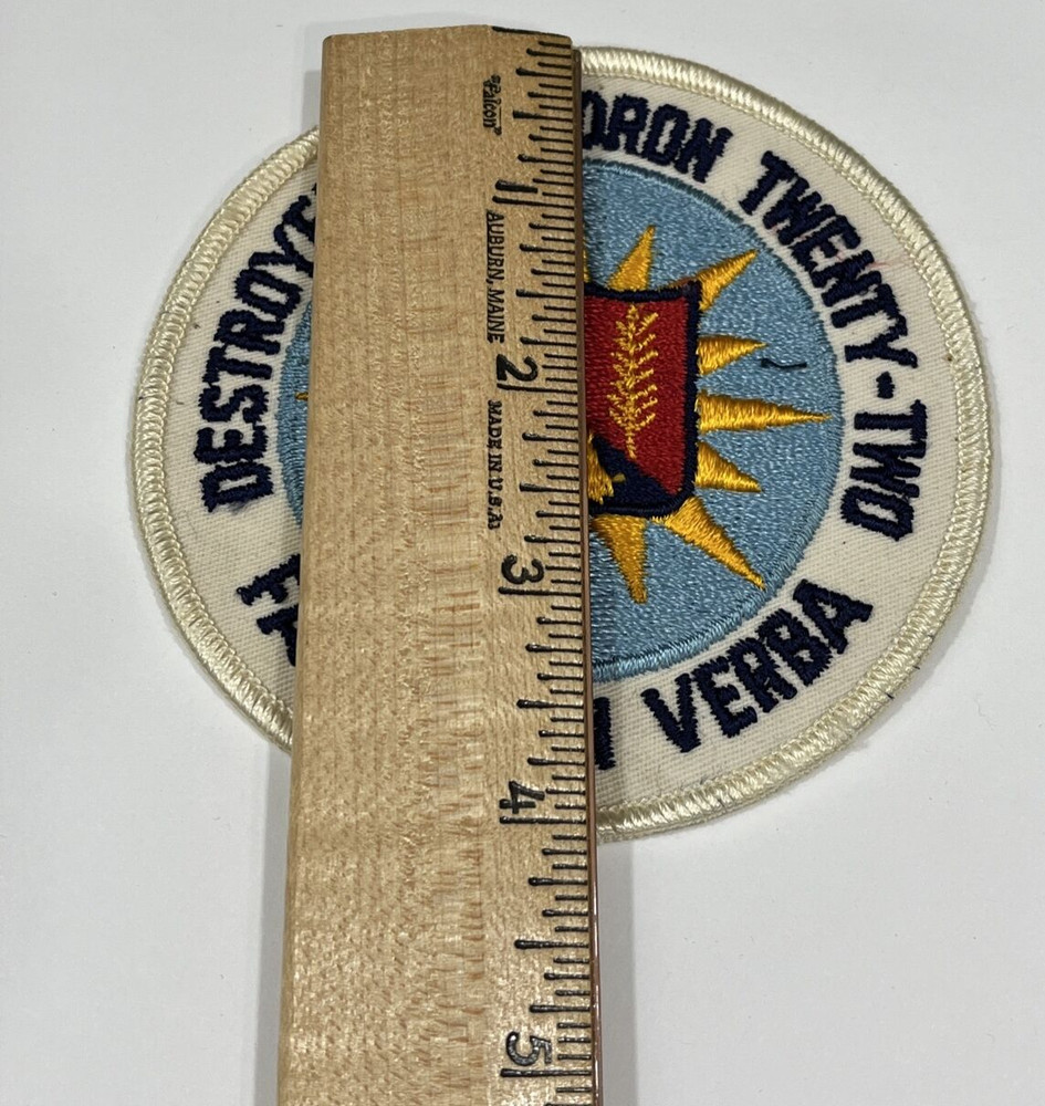 Destroyer Squadron 22 Patch Facta Non Verba