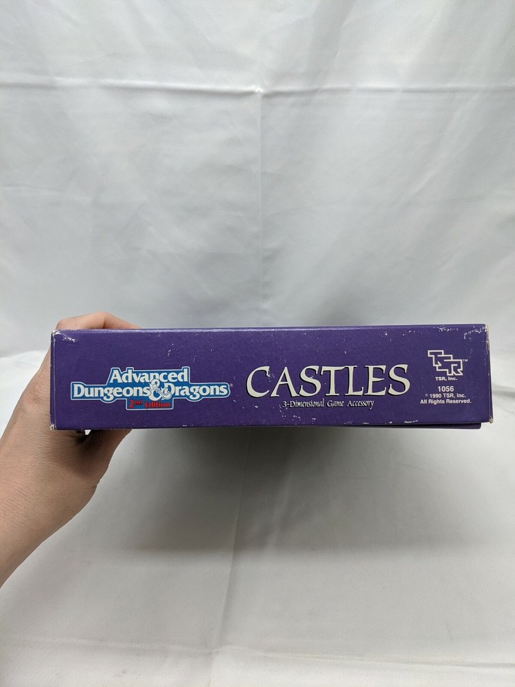 **EMPTY BOX ONLY** Advanced Dungeon And Dragons Castles 2nd Edition TSR 1990