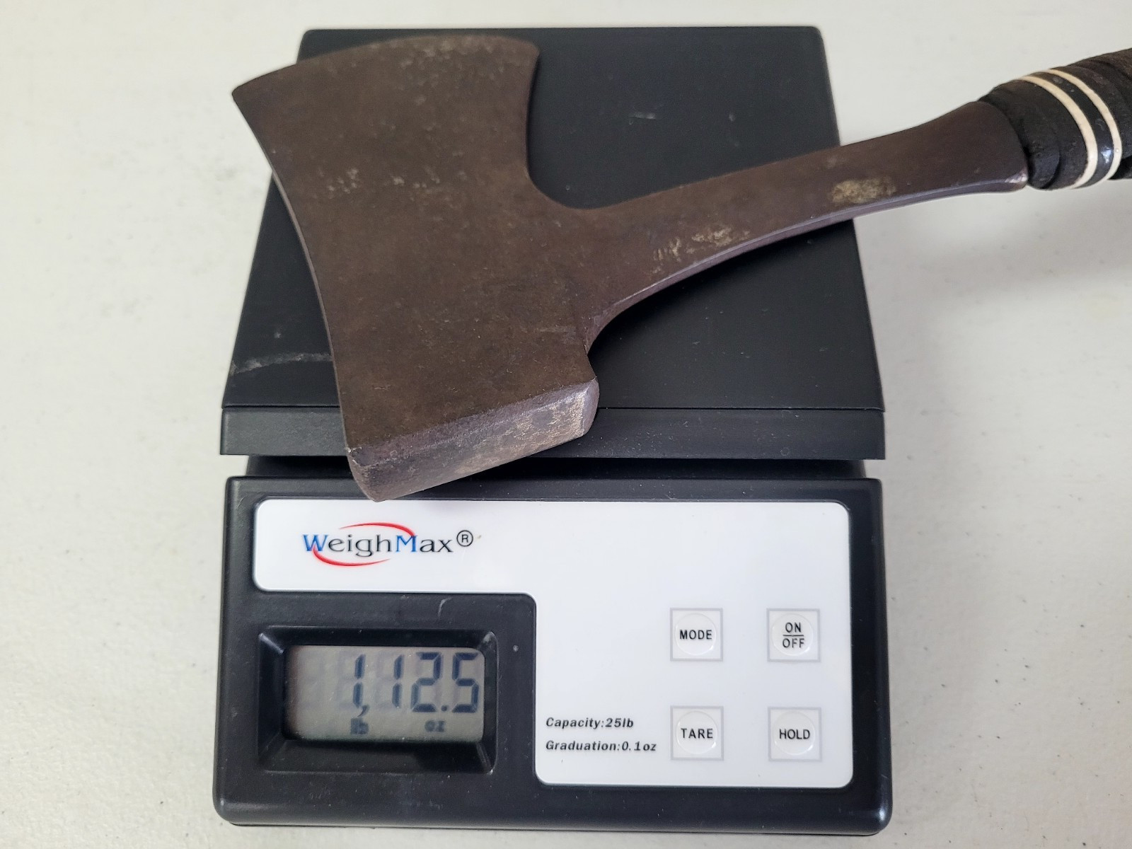 Vintage ESTWING Hatchet USA with Leather Stack Handle 13"