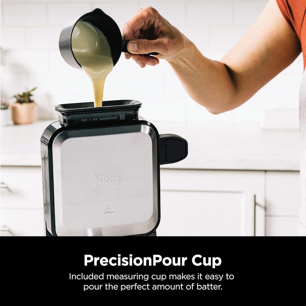 Ninja BW1001 NeverStick PRO Belgian Waffle Maker