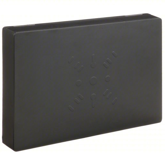 LITHONIA LIGHTING LE S 1 R Exit Sign: LED, Black, Red, 1 Faces, Ceiling