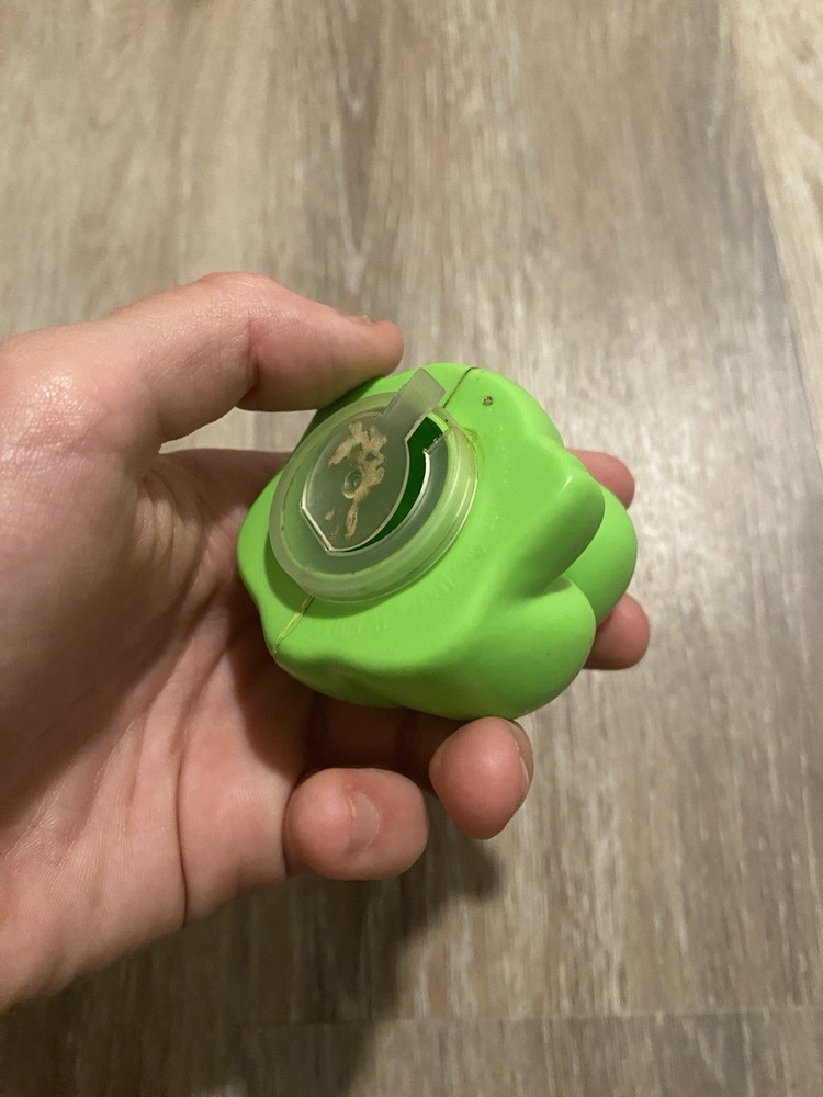 Vintage 1984 Nerds Candy Container Neon Green