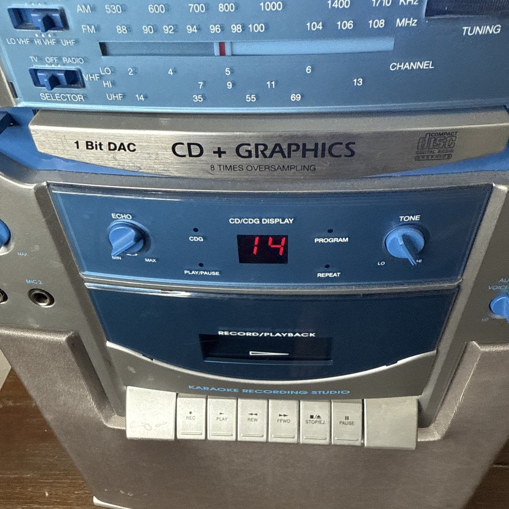 MTV The Singing Machine Karaoke EUC Read Description