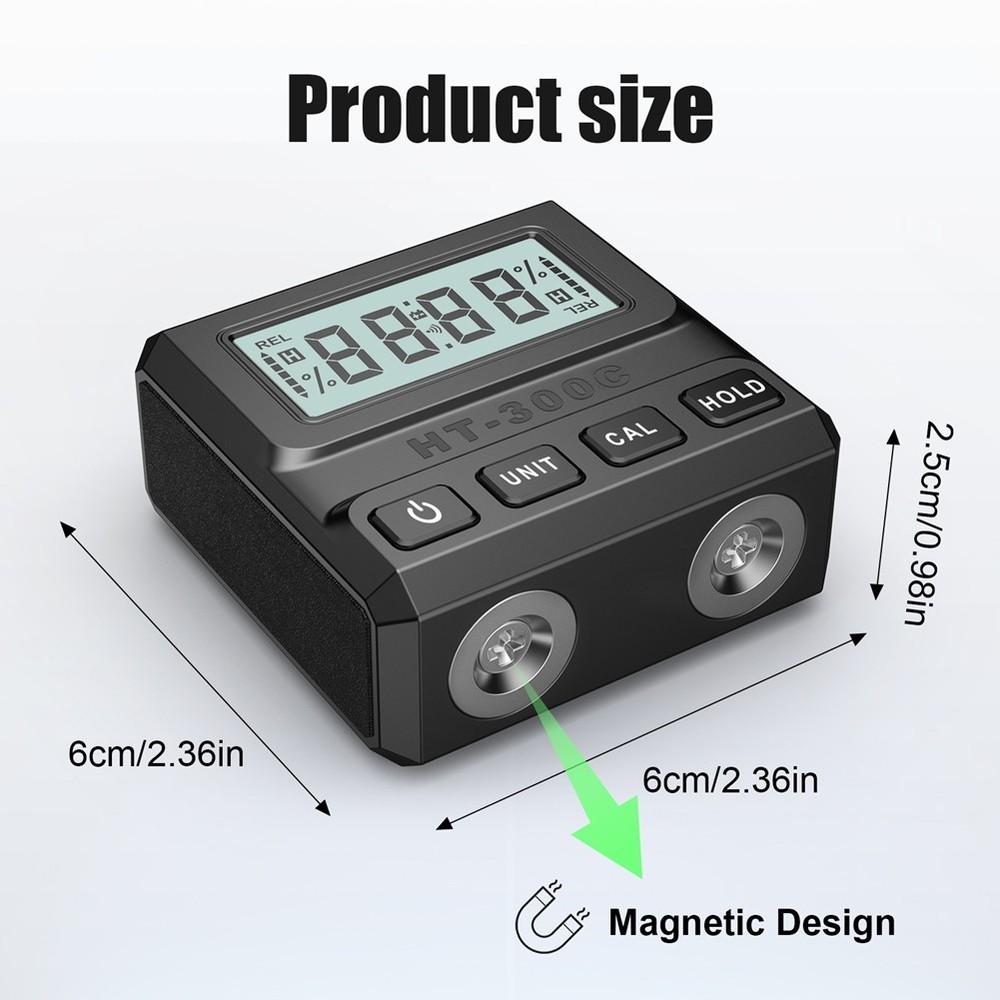 Digital Protractor Inclinometer Level Angle Meter Measuring Angle Meter8376