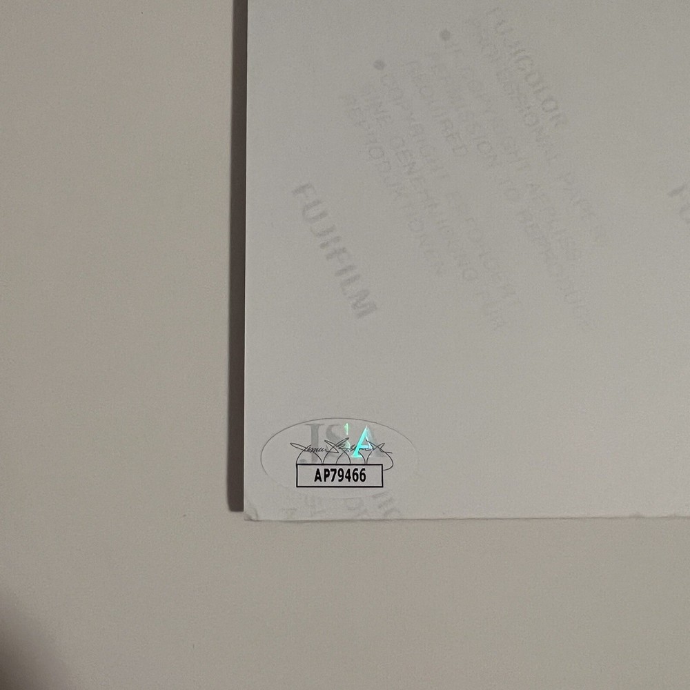 MERKULES SIGNED “TRUST YOUR GUT” 12x12 PHOTO DEATH ROW RECORDS JSA COA