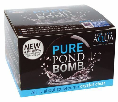 3 Pack Evolution Aqua Pure Pond Bomb Water Clarity Pond Bomb Gel Ball