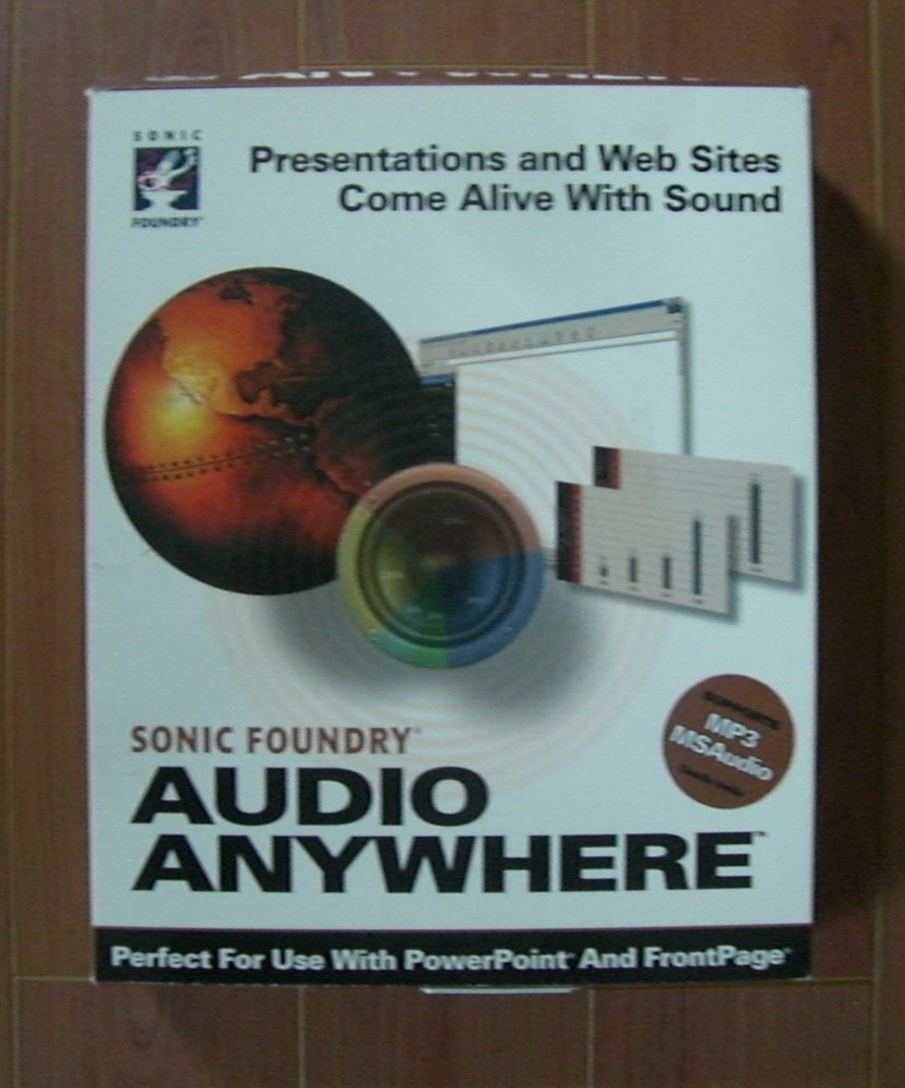 Sonic Foundry Audio Anywhere