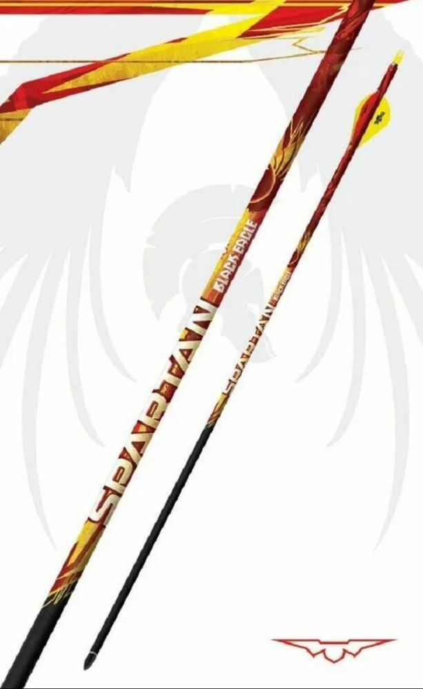 Black Eagle - Spartan - Fletched Arrows - .001" - 300 - 6 Pack