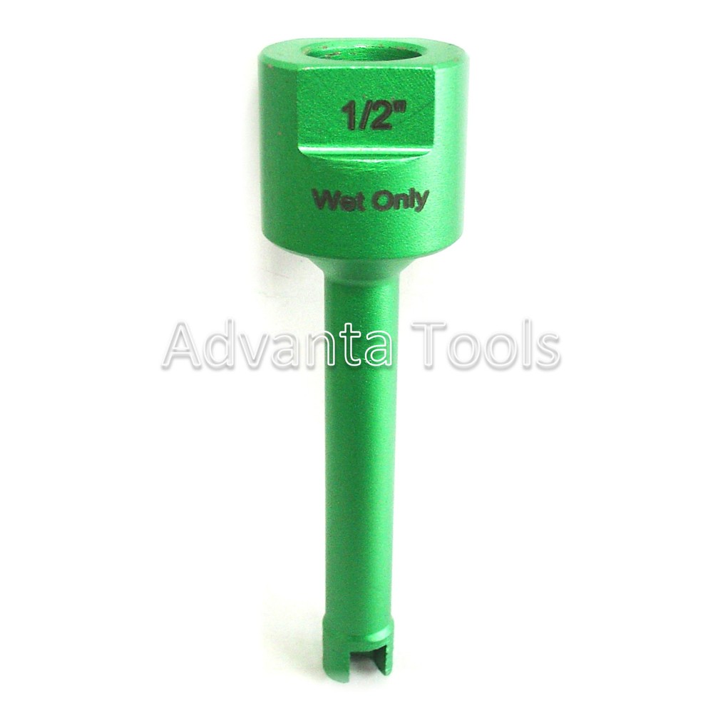 1/2” Non-Coring Bit for Granite Marble Stone Drilling - 5/8"-11 Threads