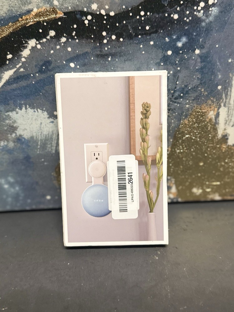 Outlet Wall Mount for Google Home Mini / Nest Mini Space Saving Holder White