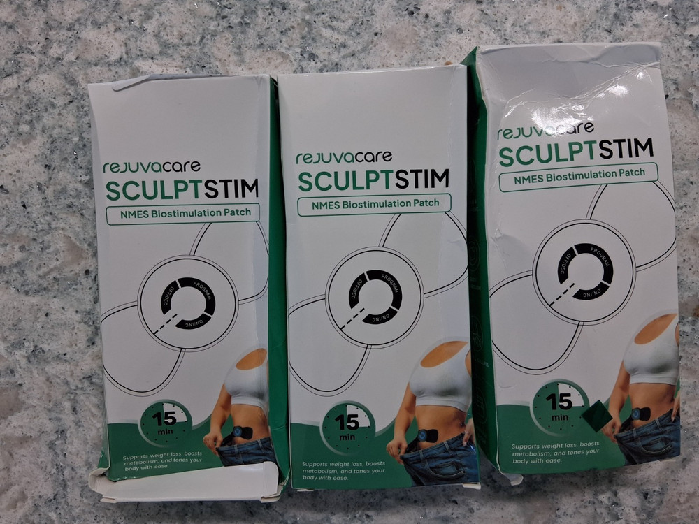 Rejuvacare SCULPTSTIM NMES Biostimulation Patch 3 boxes