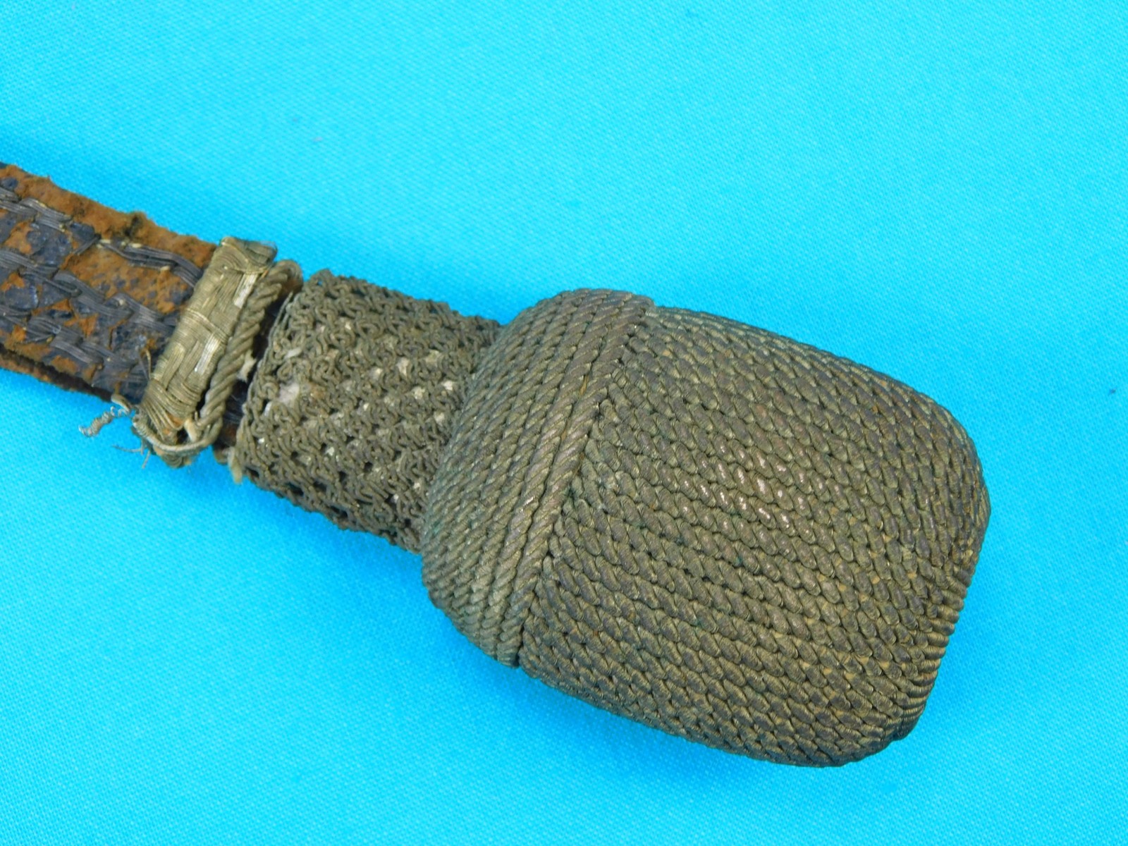 German Germany Antique Old WW1 Bayonet Sword Dagger Portepee Knot Tassel Troddel