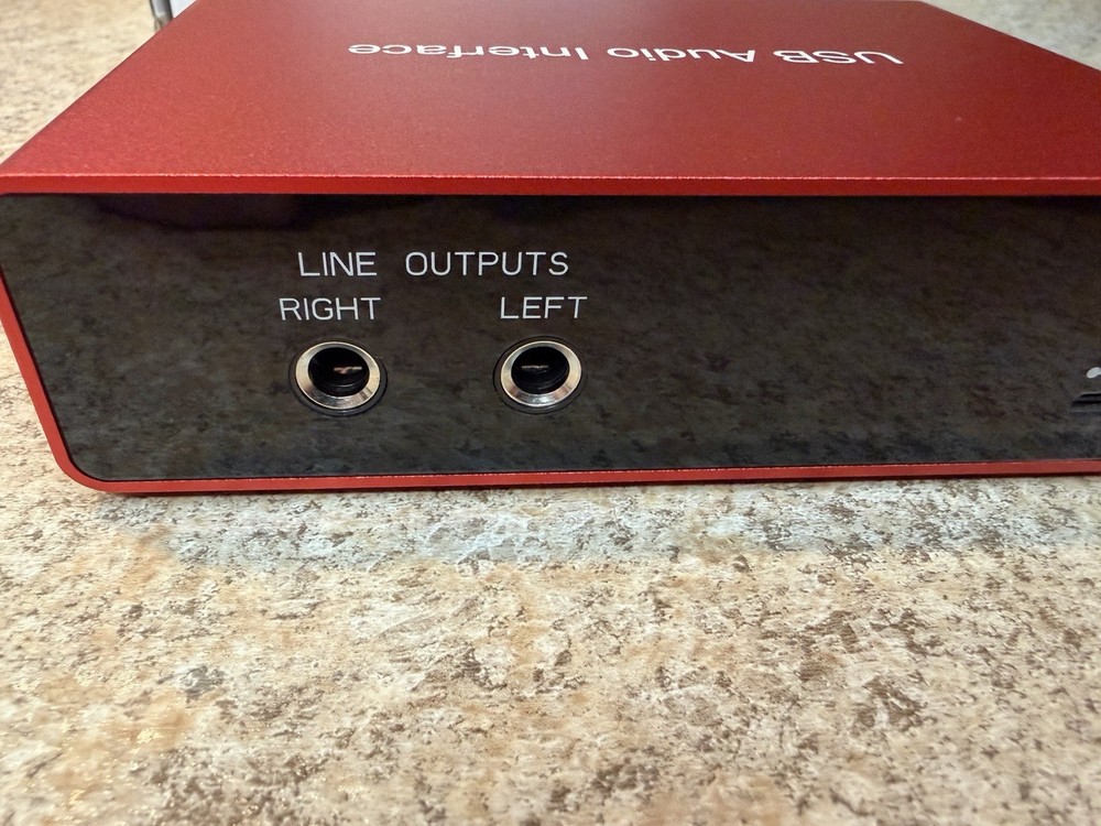 USB Audio Interface Solo (24Bit/192kHz)+48VPhantom Power BY025 AR001B