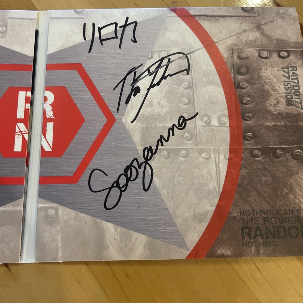 Random Ninjas Random Hero Cd Signed Rare