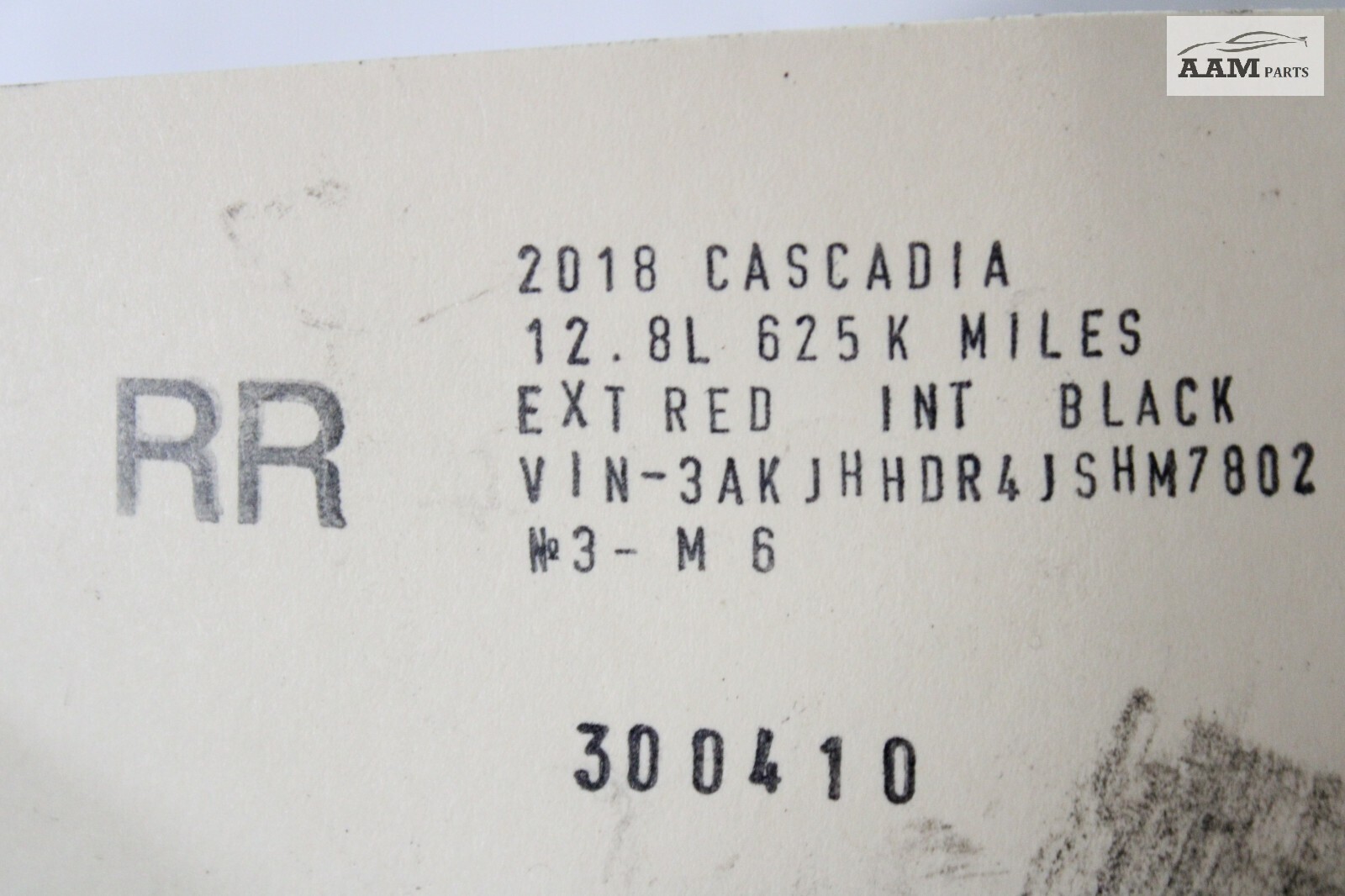 2018-2024 FREIGHTLINER CASCADIA REAR RIGHT SIDE AIR BRAKE HOSE PIPE OEM