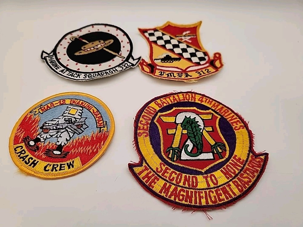 U.S Marine military lot 4 patch