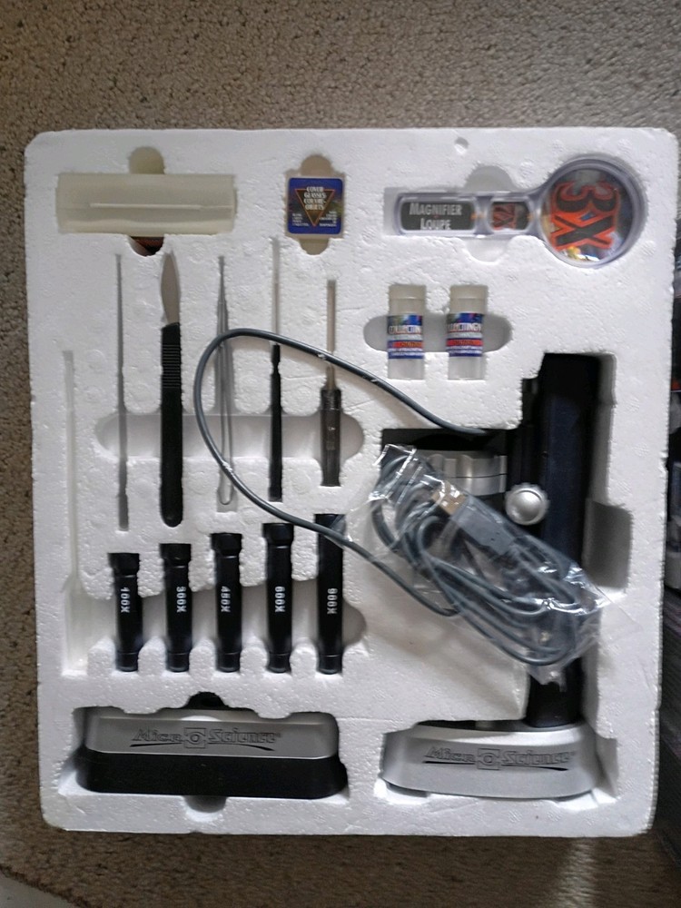 Micro Science New Generation PC Link Microscope #88201 New In Box Digital Fun