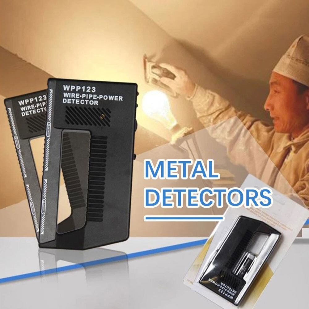 AC Wire Metal Detection Wall Detector Adjustable Alert Pipe Multifunction TR