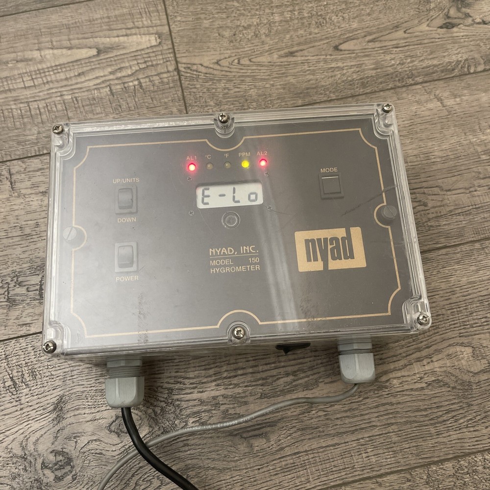 NYAD HYGROMETER DEWPOINT MOISTURE ANALYZER  MODEL 150