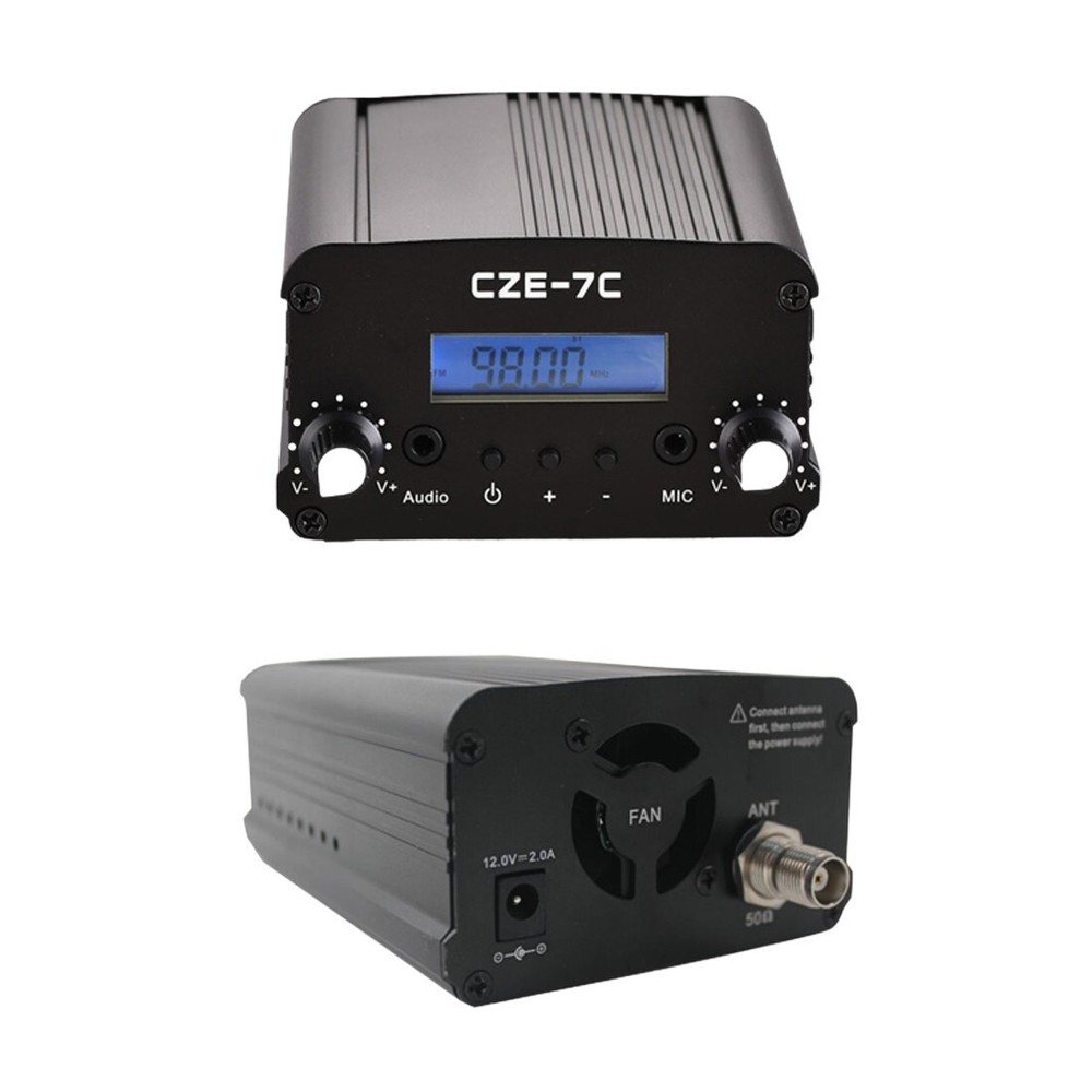 Fmuser part 15 fm transmitter for drive in movie theater radio transmitter 7W