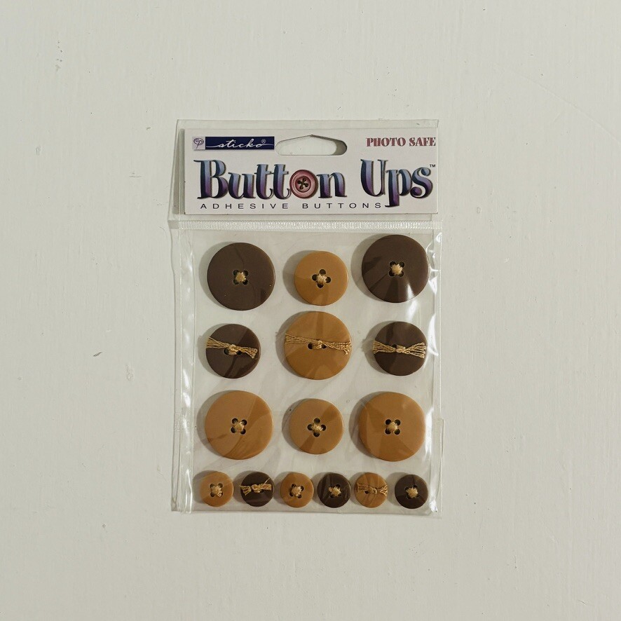 Sticko Buton Ups Adhesive Buttons