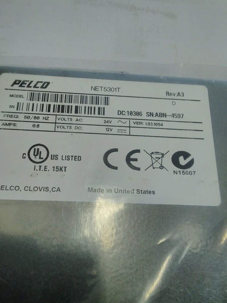 PELCO Net5301T Video Recorder