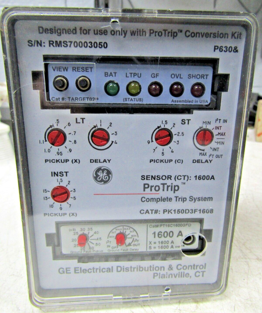 🔥 NEW GE 1600 AMP PRO-TRIP PK150D3F1608 TRIP UNIT PROGRAMMER