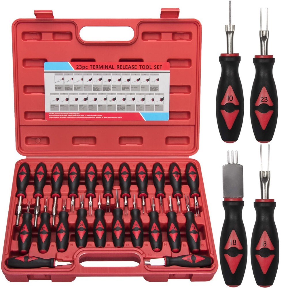 Universal Terminal Release Tool Set, Wire Terminal Electrical Connector Remove