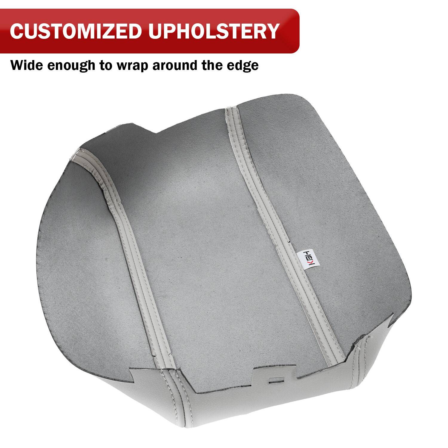 Fit 2015-2019 Hyundai Sonata Center Console Armrest Lid Arm Rest Cover Trim Gray