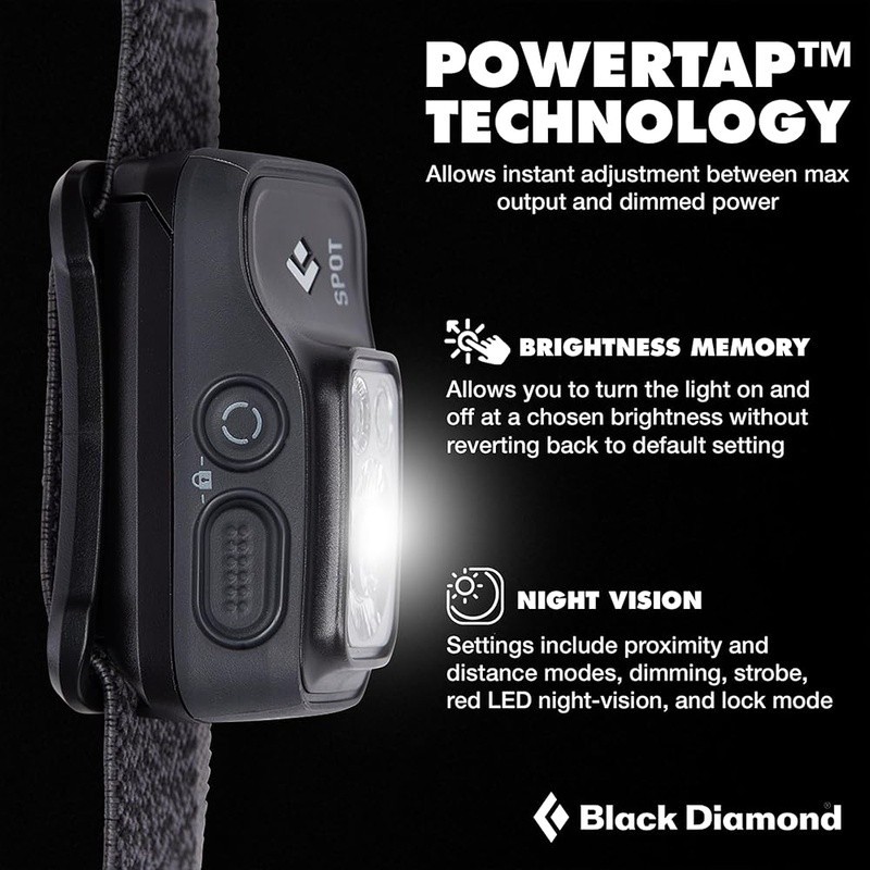 Lightweight Waterproof Headlamp LED Flashlight Adjustable Modes Hiking Camping