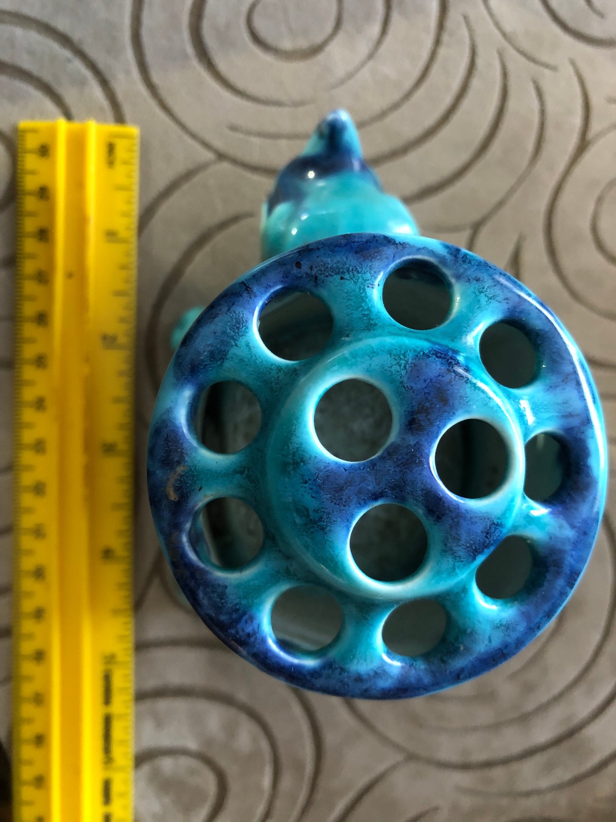 Rare Blue Rhino Cigarette Holder ERPHILA