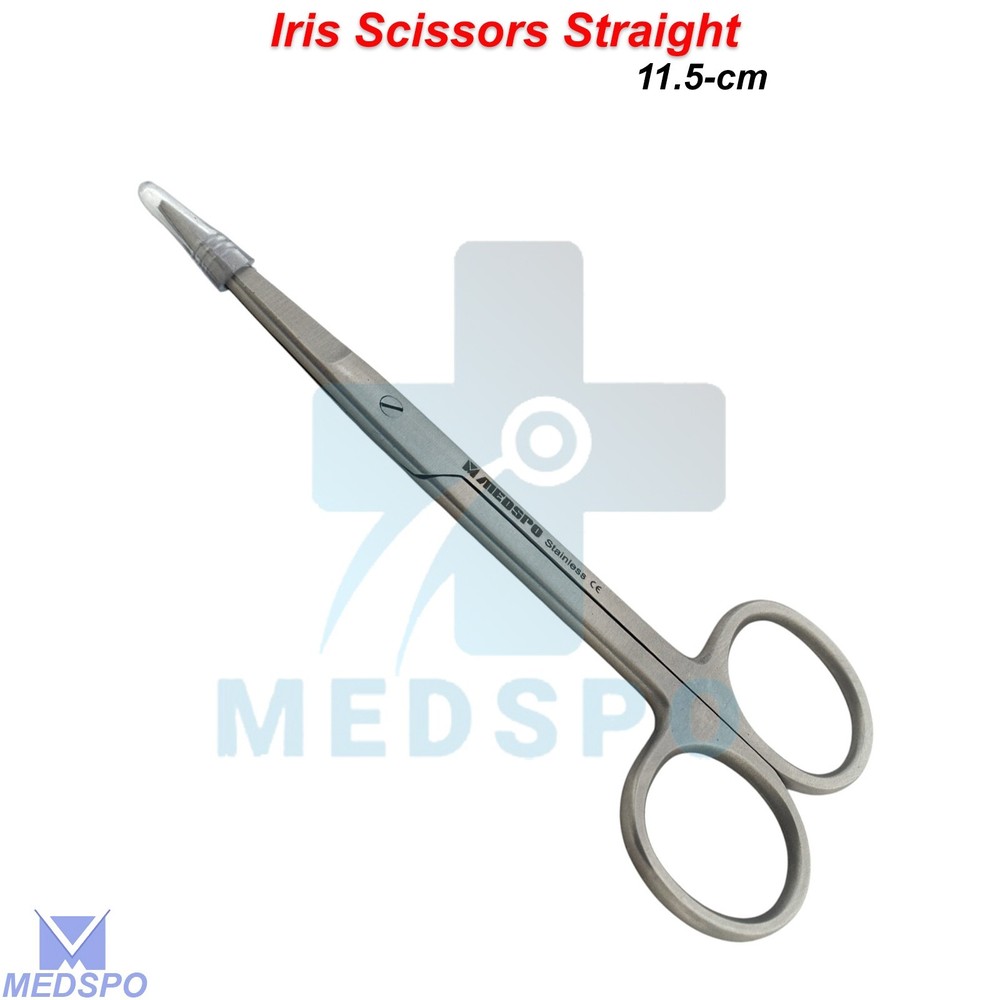 Surgical Operating Iris Gum Scissors Straight Tissue Sharp Shears Medical Tools