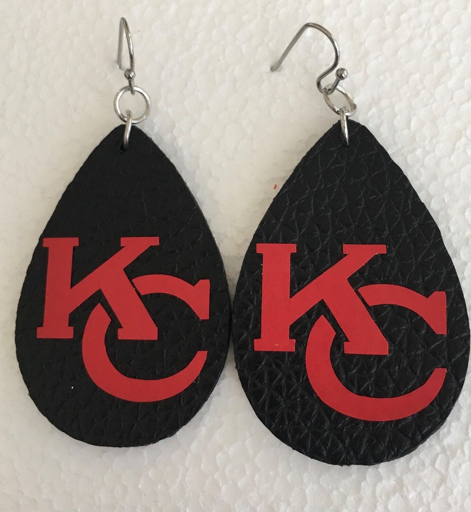 Handmade Faux Leather Earrings