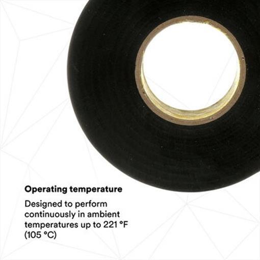 3M SUPR 33 ELECT TAPE EACH 06133