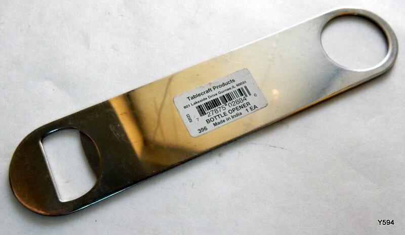 Table Craft Stainless Steel Bottle Opener