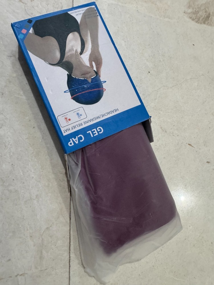 Miracle Headache Relief Cooling Or Heat Compression Cap 360 Degree Head Coverage