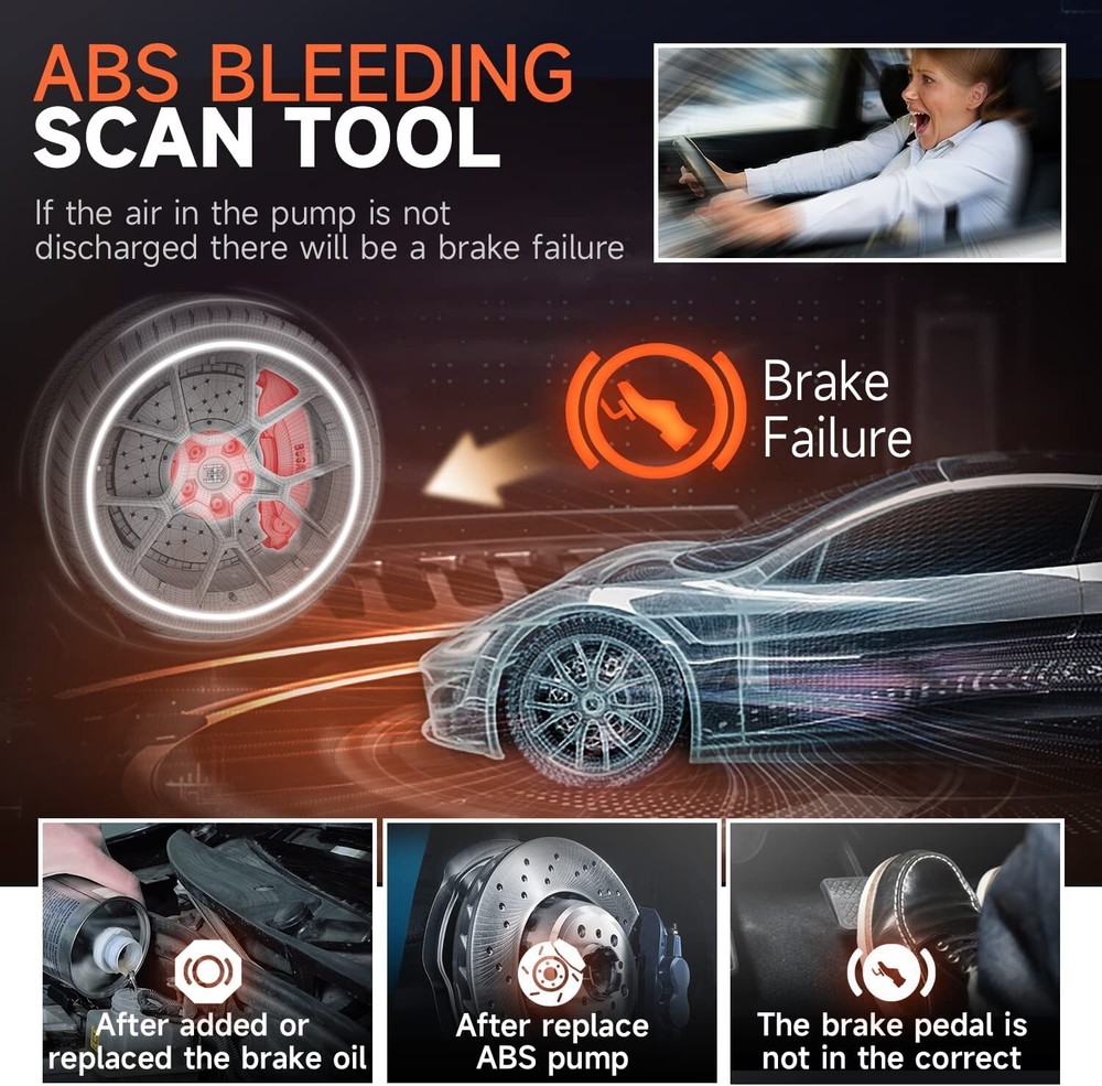 FOXWELL NT630 Plus OBD2 Scanner Diagnostic Tool ABS SRS Scanner Car Code Reader