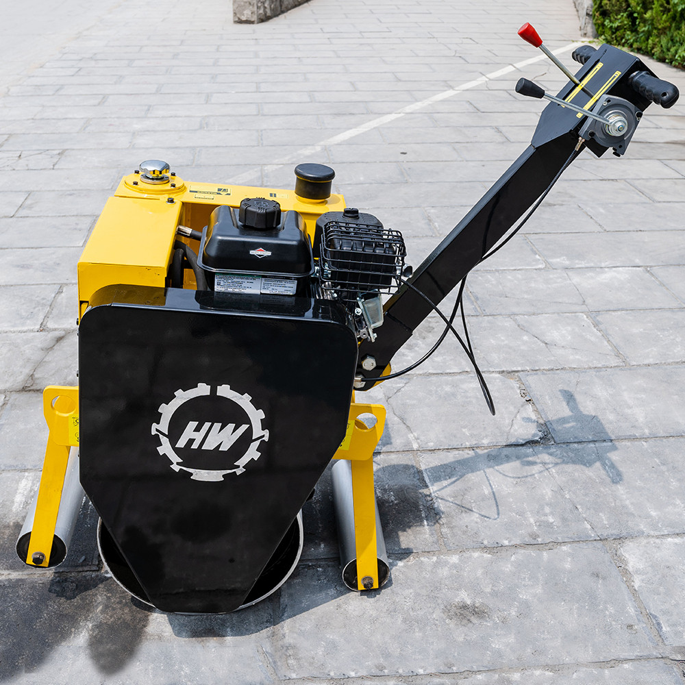 HW600 Lawn Roller, Fuel Powered Road Roller, for Garden Backyard,Park
