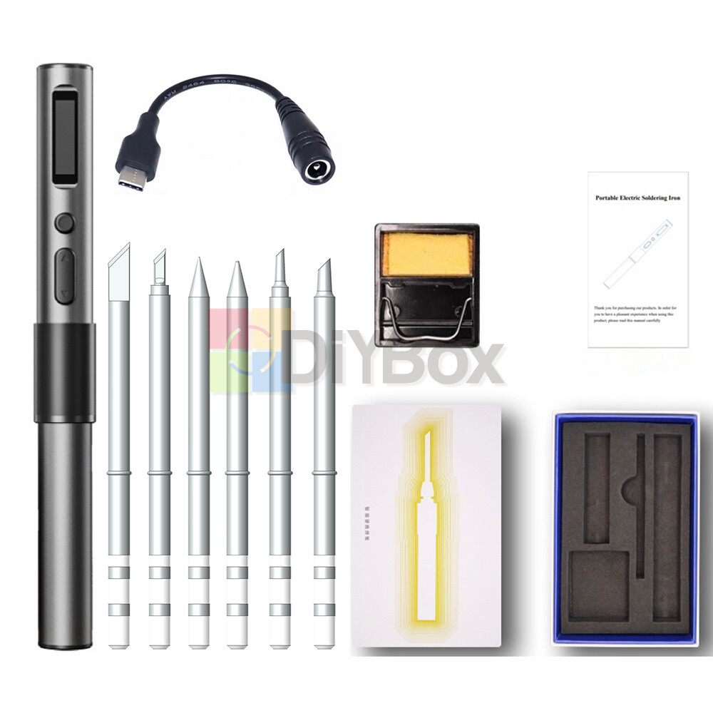 MINI65 Smart PD 65W Electric Soldering Iron Adjustable Temperature OLED Screen