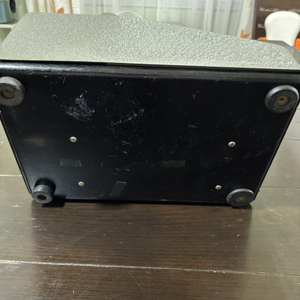 Antique 1925 Burroughs Portable Adding Machine Calculator Tape Register READ