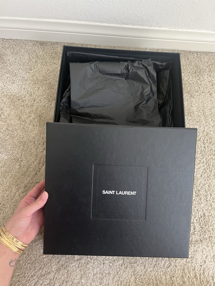 Saint Laurent Empty Black Gift Box