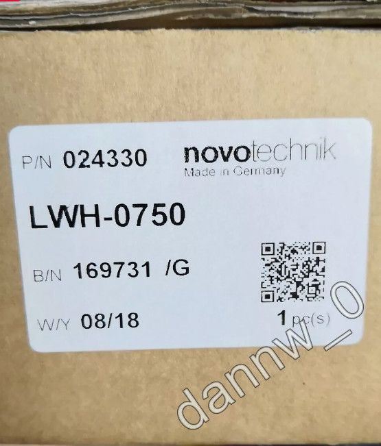 1pcs   NOVOtechnik LWH-0750 displacement sensor