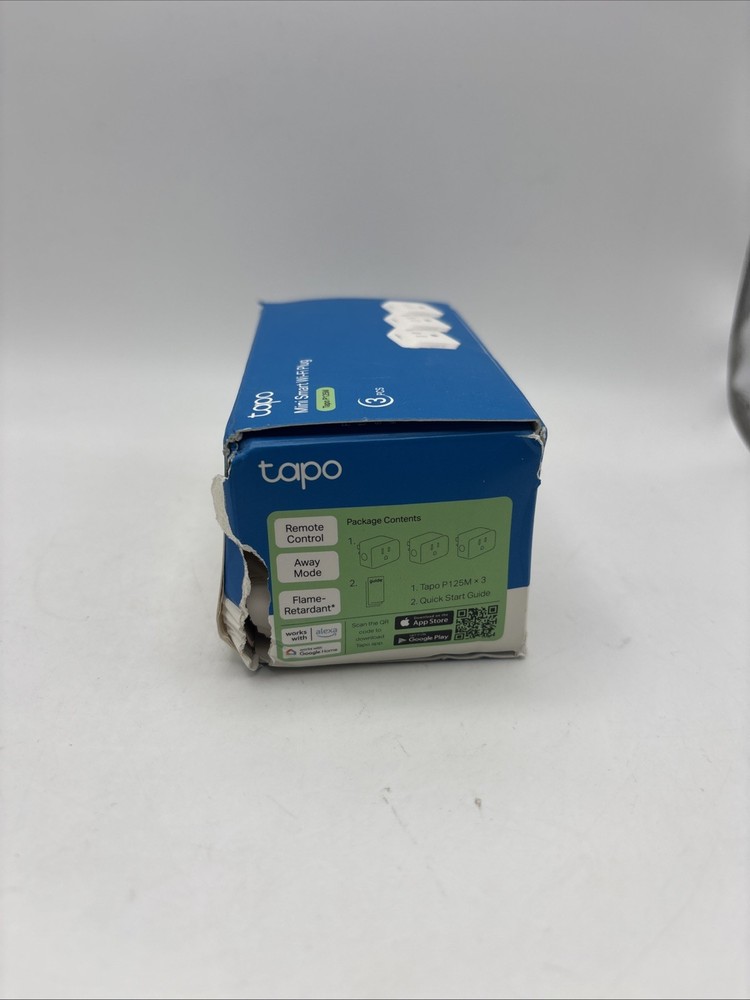 TP-Link Tapo P125M Mini Smart Wi-Fi Plug (3-Pack) Matter Compatible – Tested