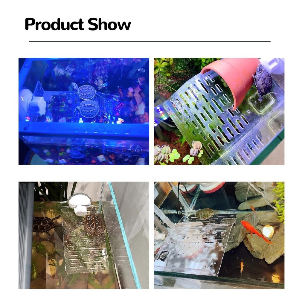 Large Reptile Basking Platform Aquarium Turtles Turtle Basking Platform Turtl...